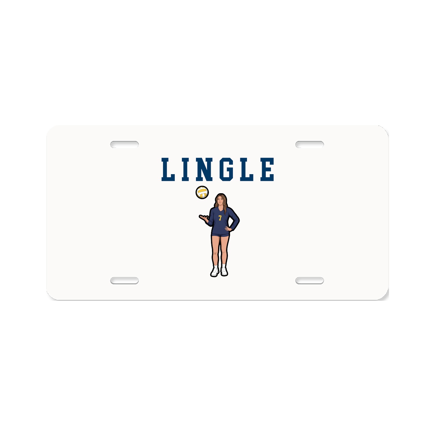 License Plate — Shirsey in Classic