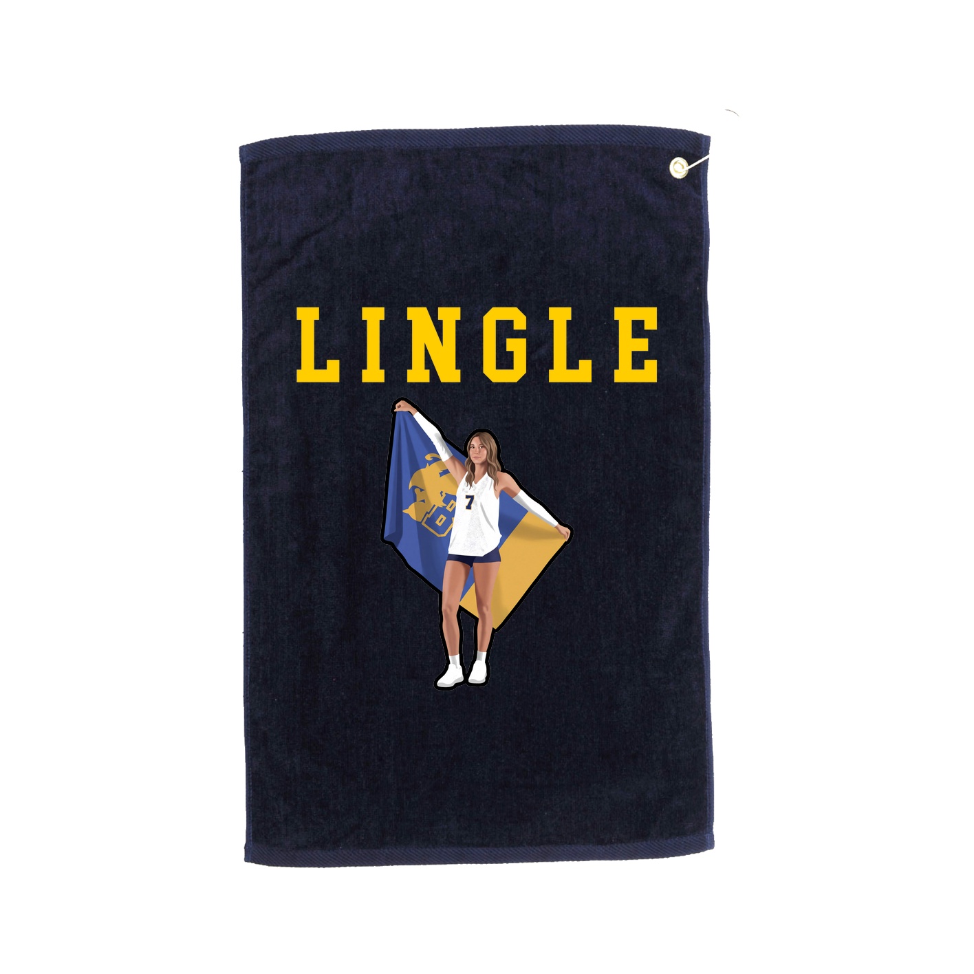 Golf Towel — Shirsey in Navy