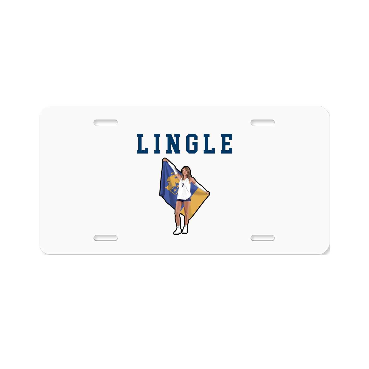 License Plate — Shirsey in Classic