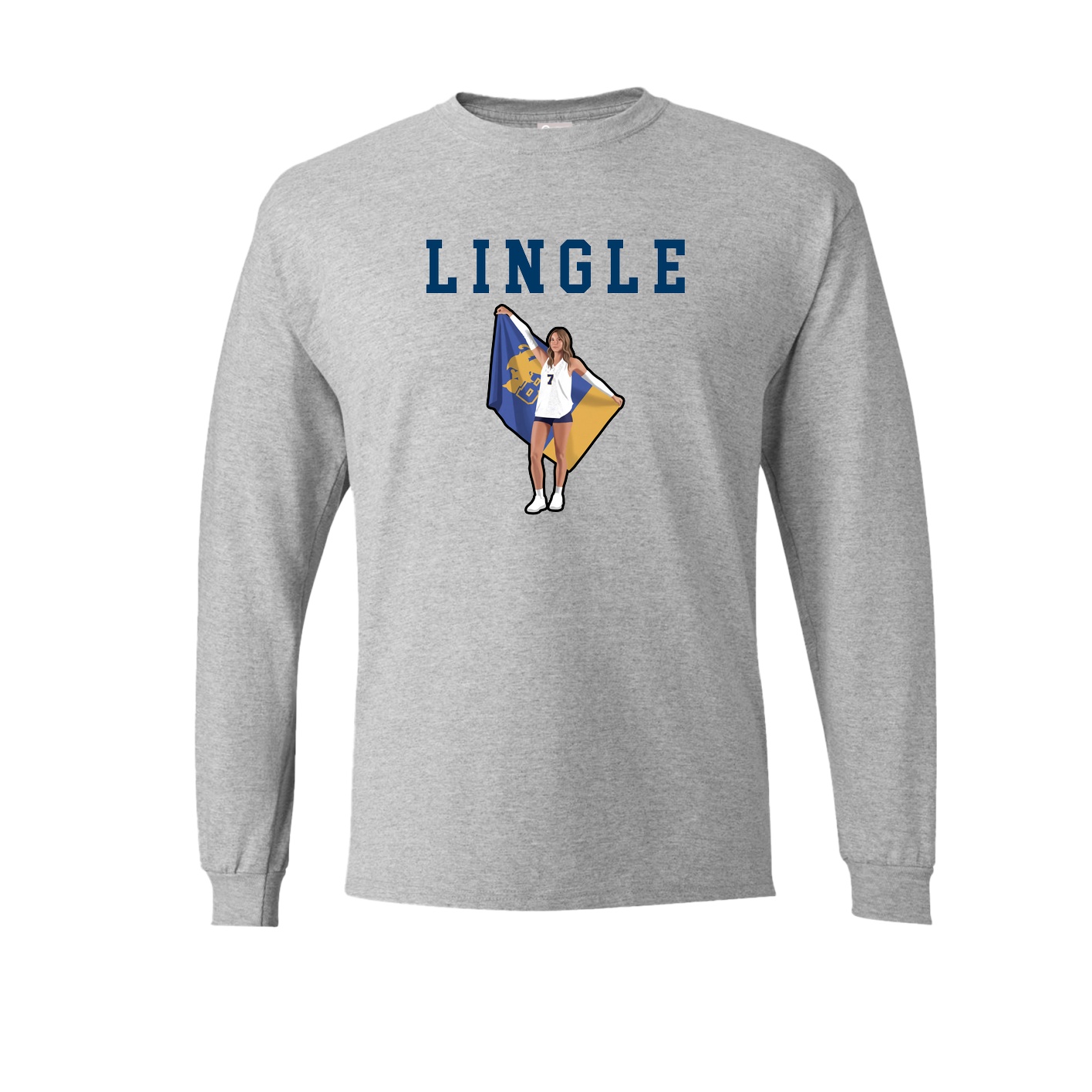 Long Sleeve Tee — Shirsey in Grey