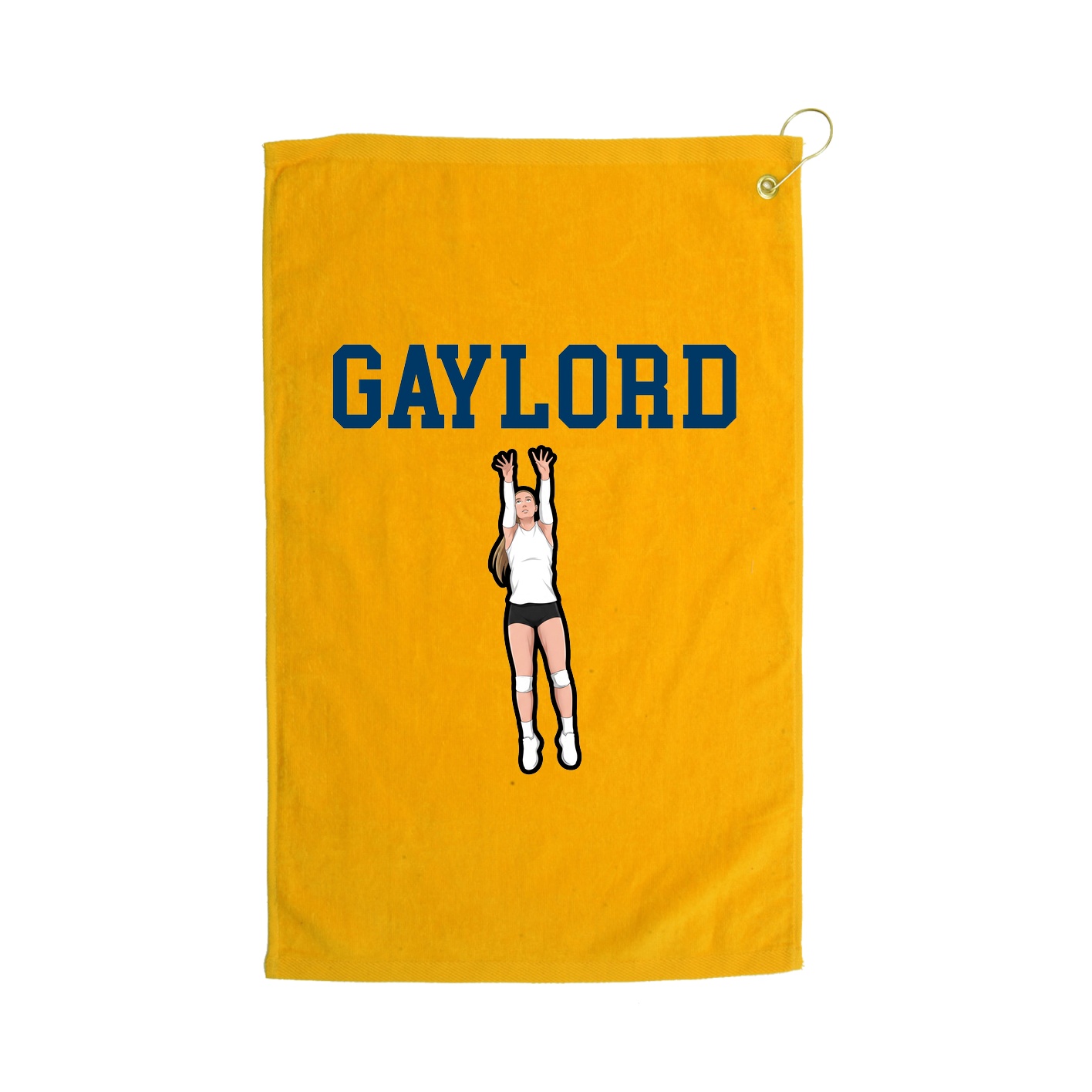 Golf Towel — Shirsey in Gold