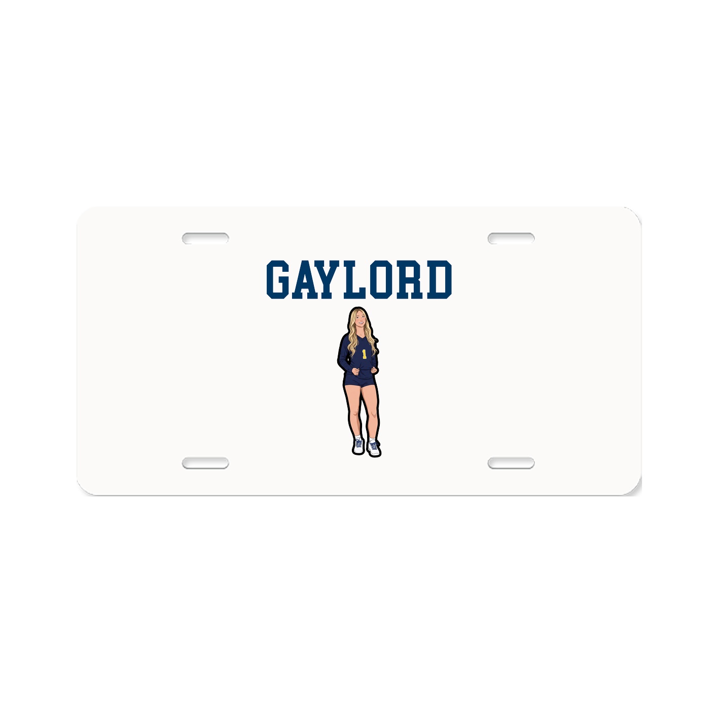 License Plate — Shirsey in Classic