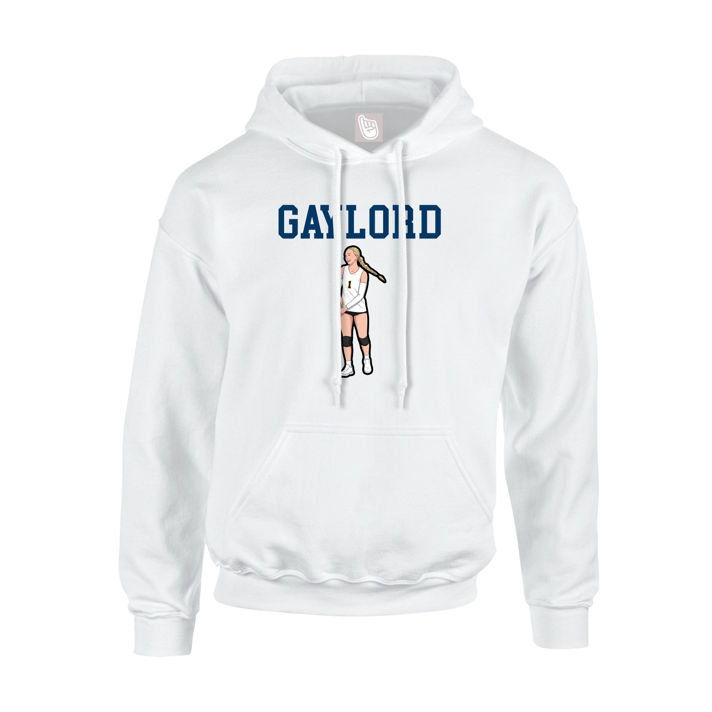 Youth Hoodie — Shirsey in White