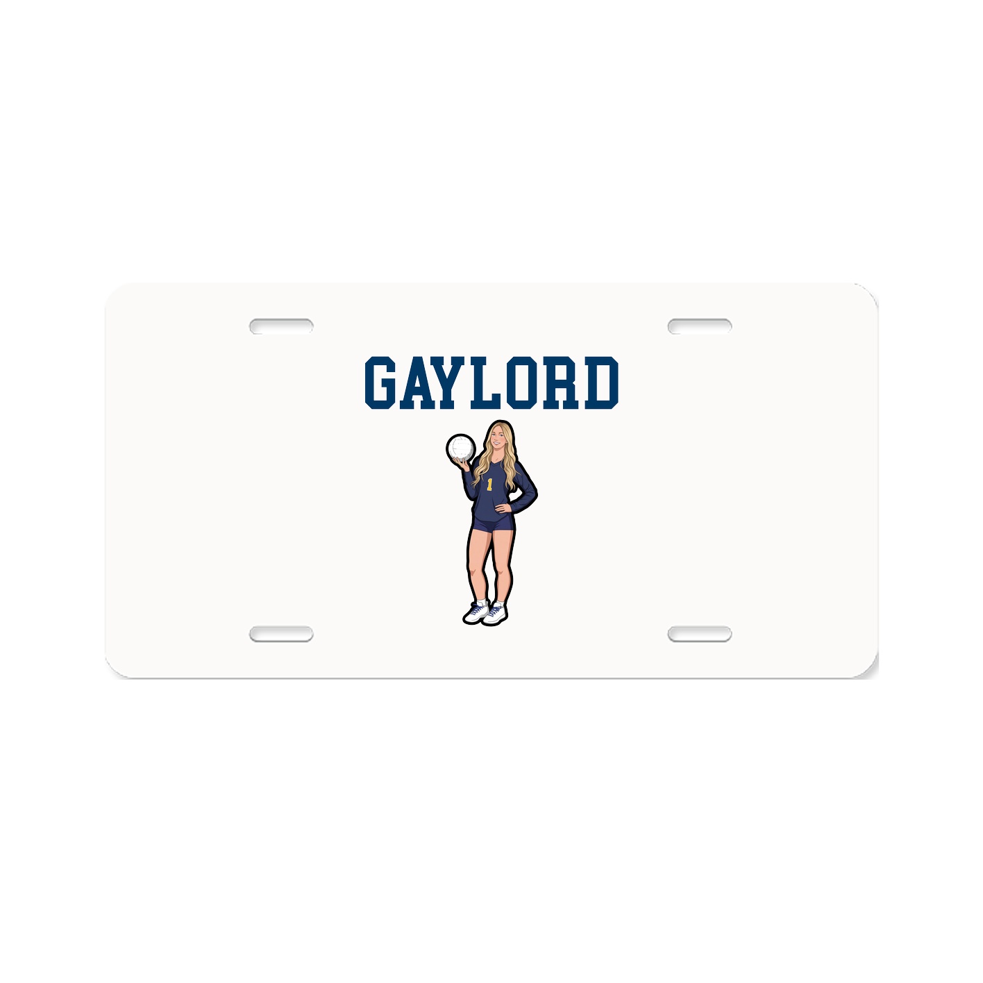 License Plate — Shirsey in Classic