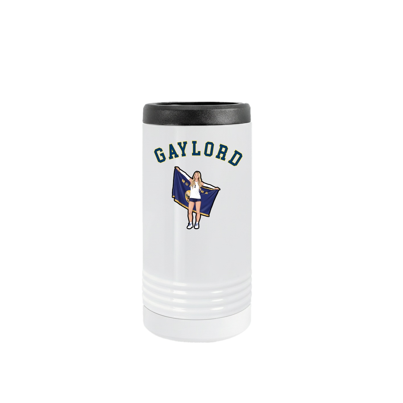 Slim Beverage Holder — Shirsey Arch in White