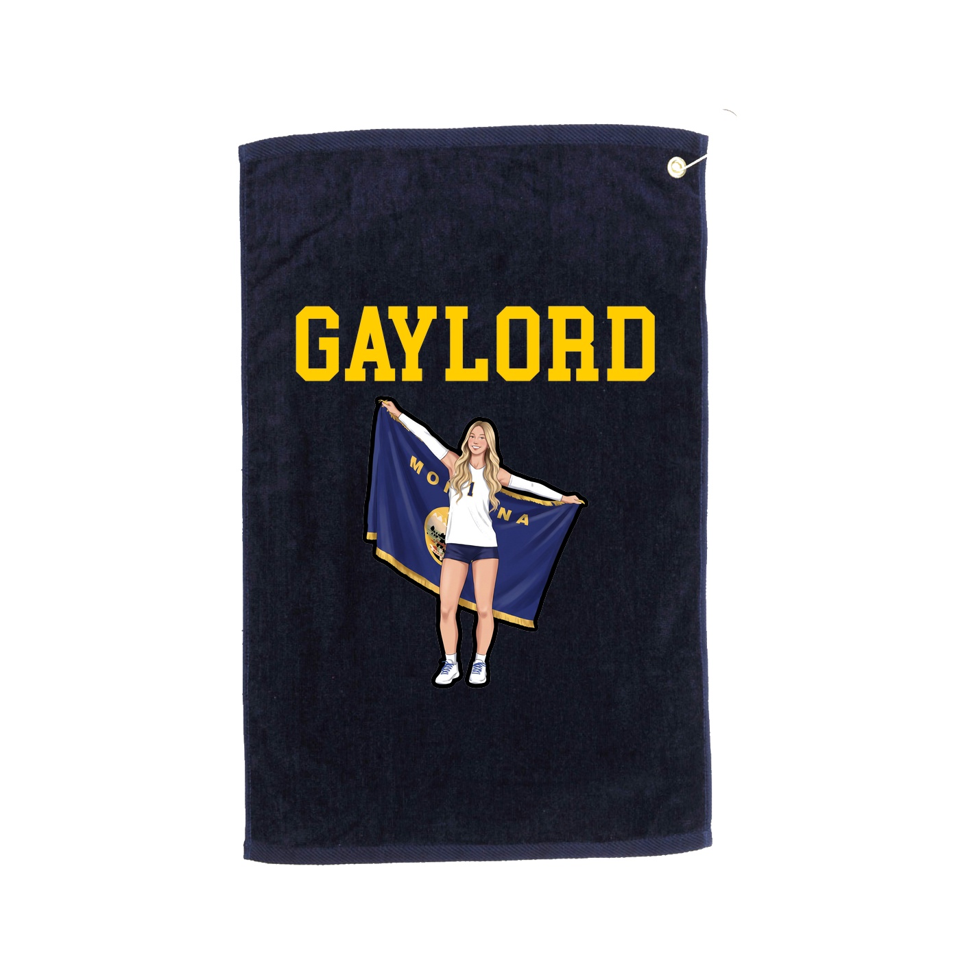 Golf Towel — Shirsey in Navy