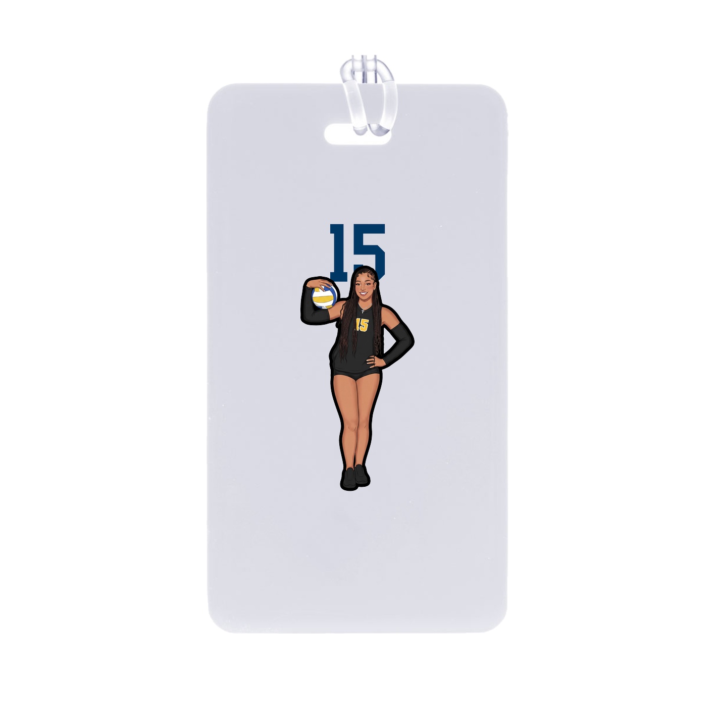 Bag Tag — Number Top in Classic