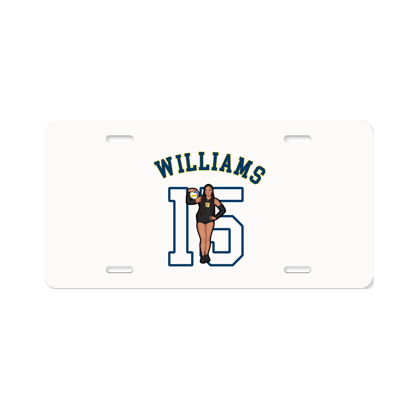 License Plate — Shirsey Arch in Classic