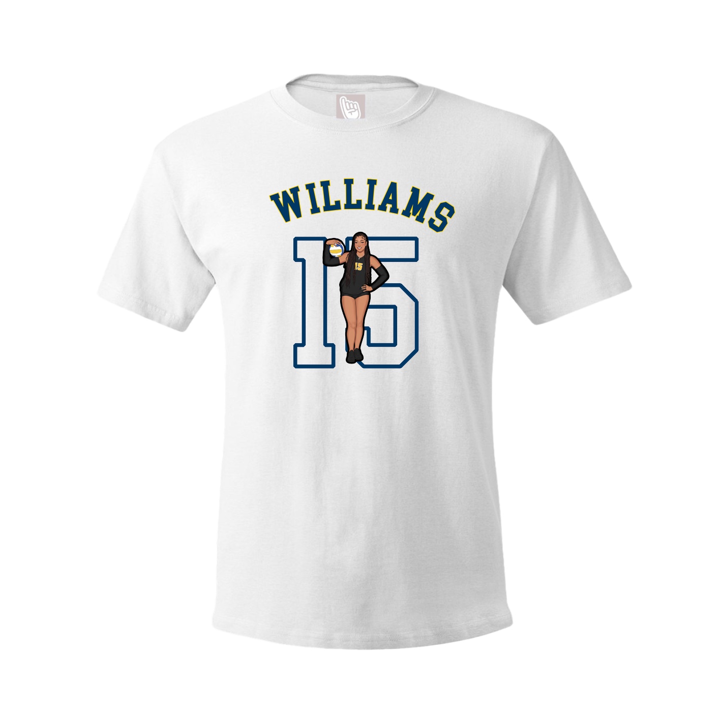 Youth Tee — Shirsey Arch in White