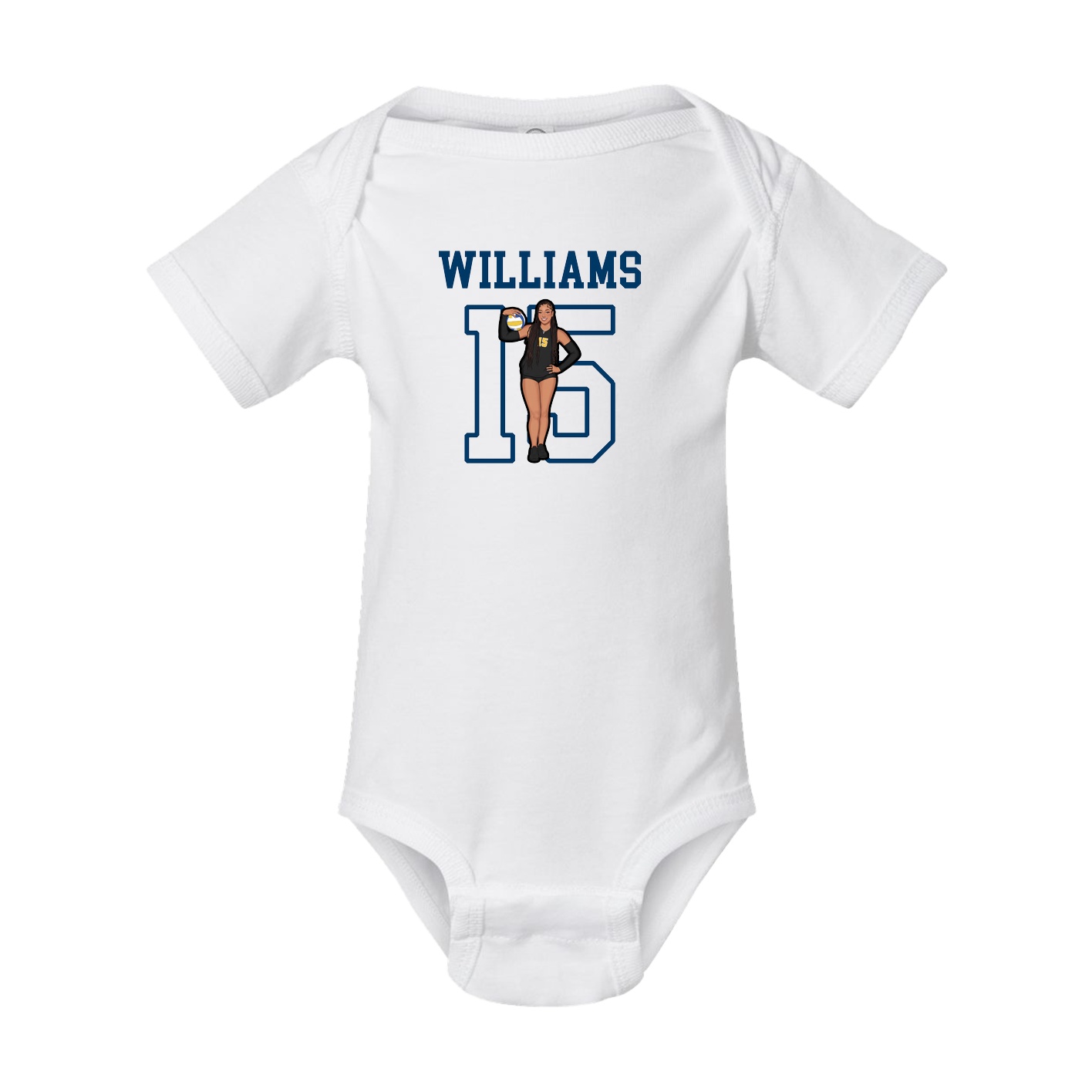 Baby Onesie — Shirsey in White