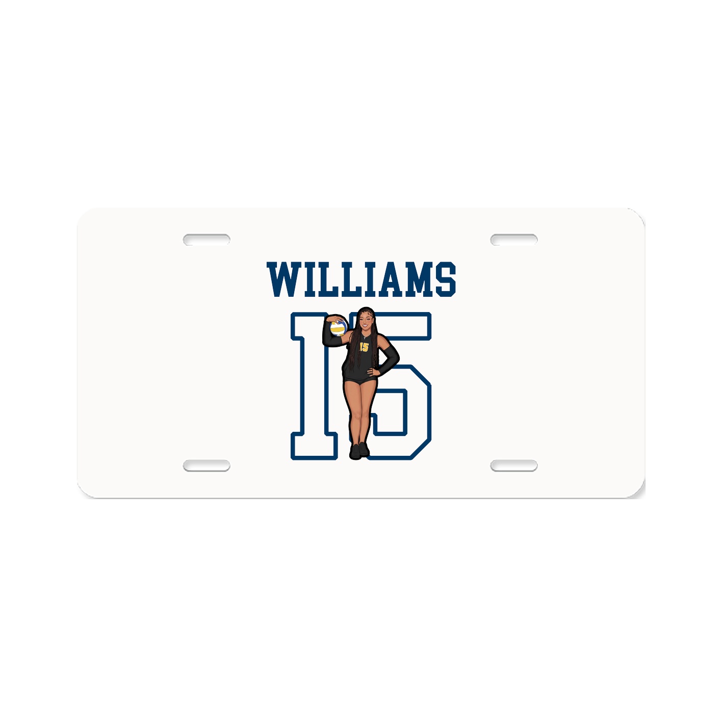 License Plate — Shirsey in Classic
