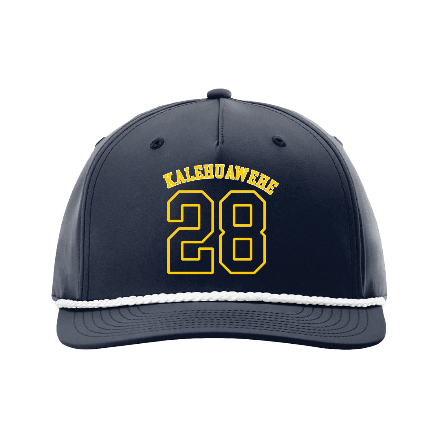 Five-Panel Classic Rope Cap — Shirsey Arch in Navy