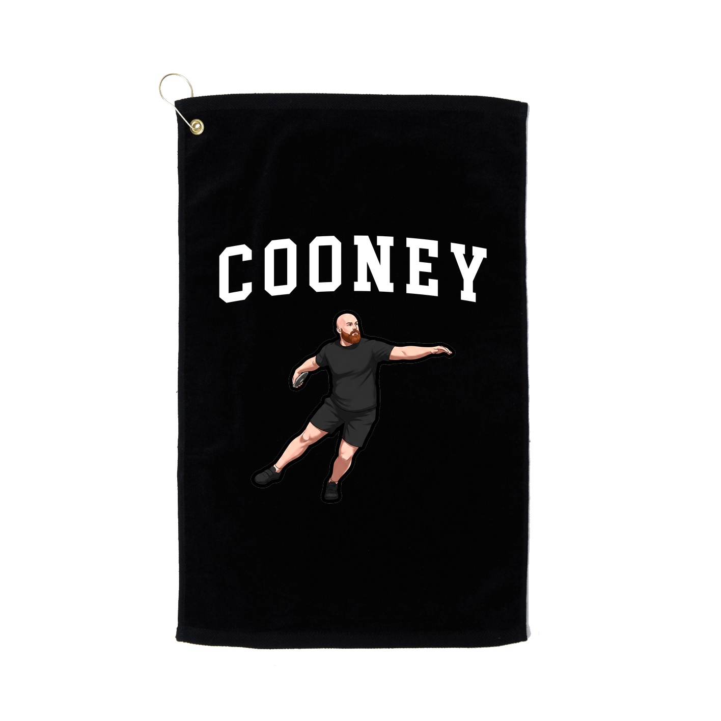 Golf Towel — Shirsey in Black