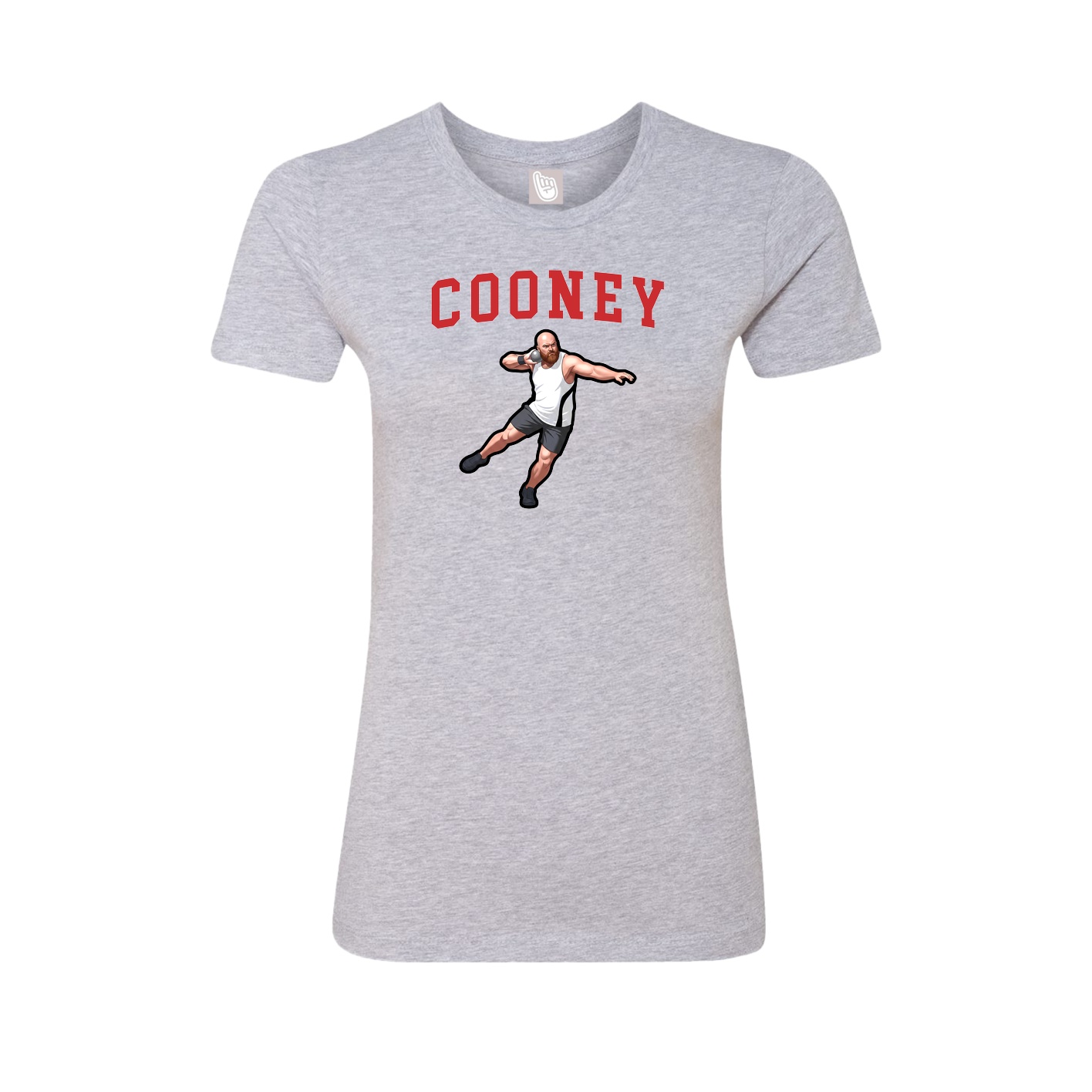 Fitted Women's Tee — Shirsey in Grey