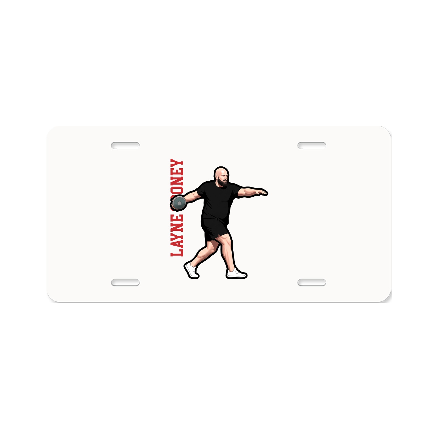 Aluminum License Plate