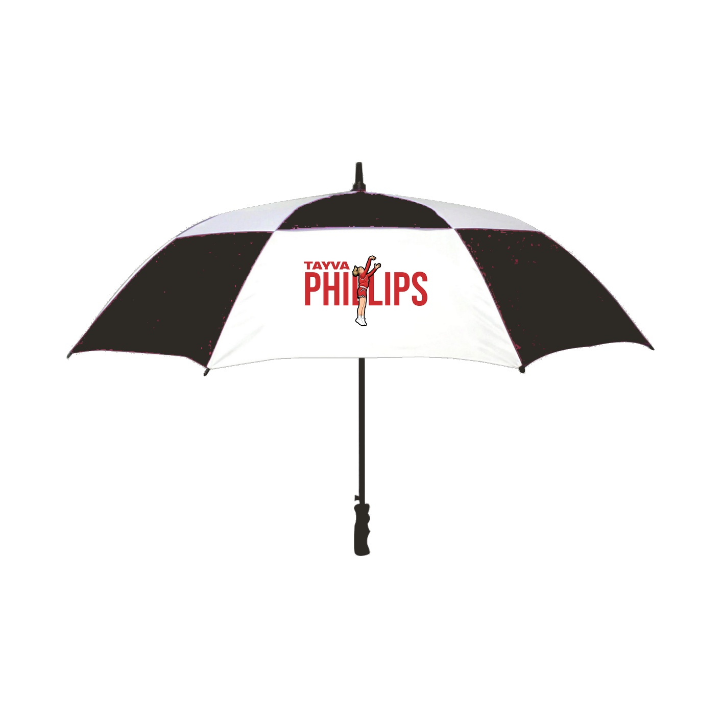 Golf Umbrella — Player Name in Black