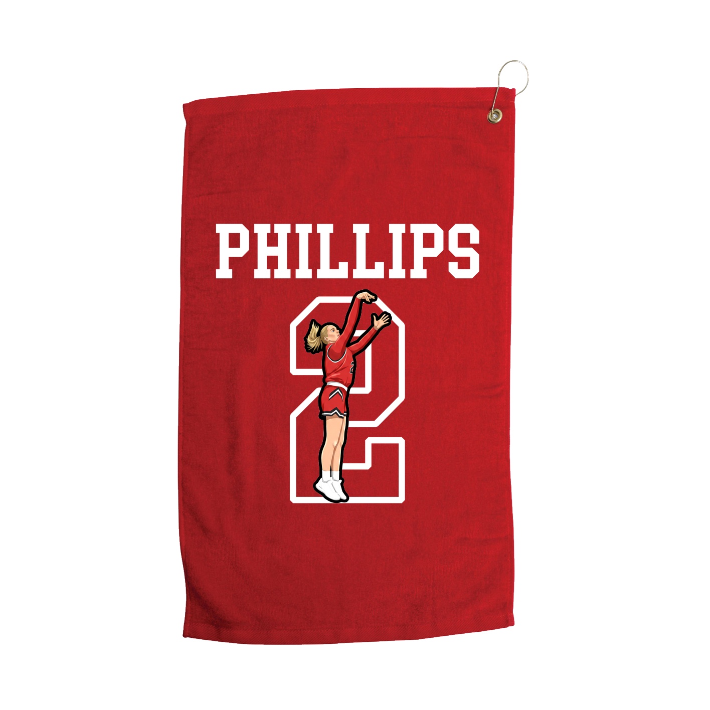 Golf Towel — Shirsey in Red