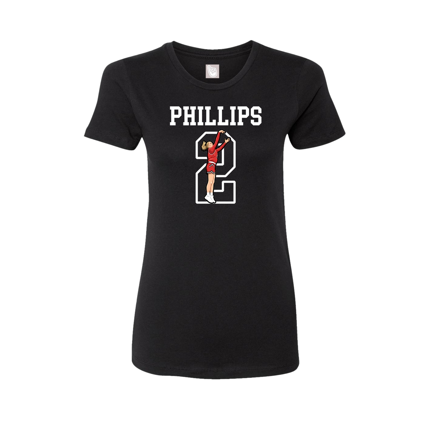Fitted Women's Tee — Shirsey in Black