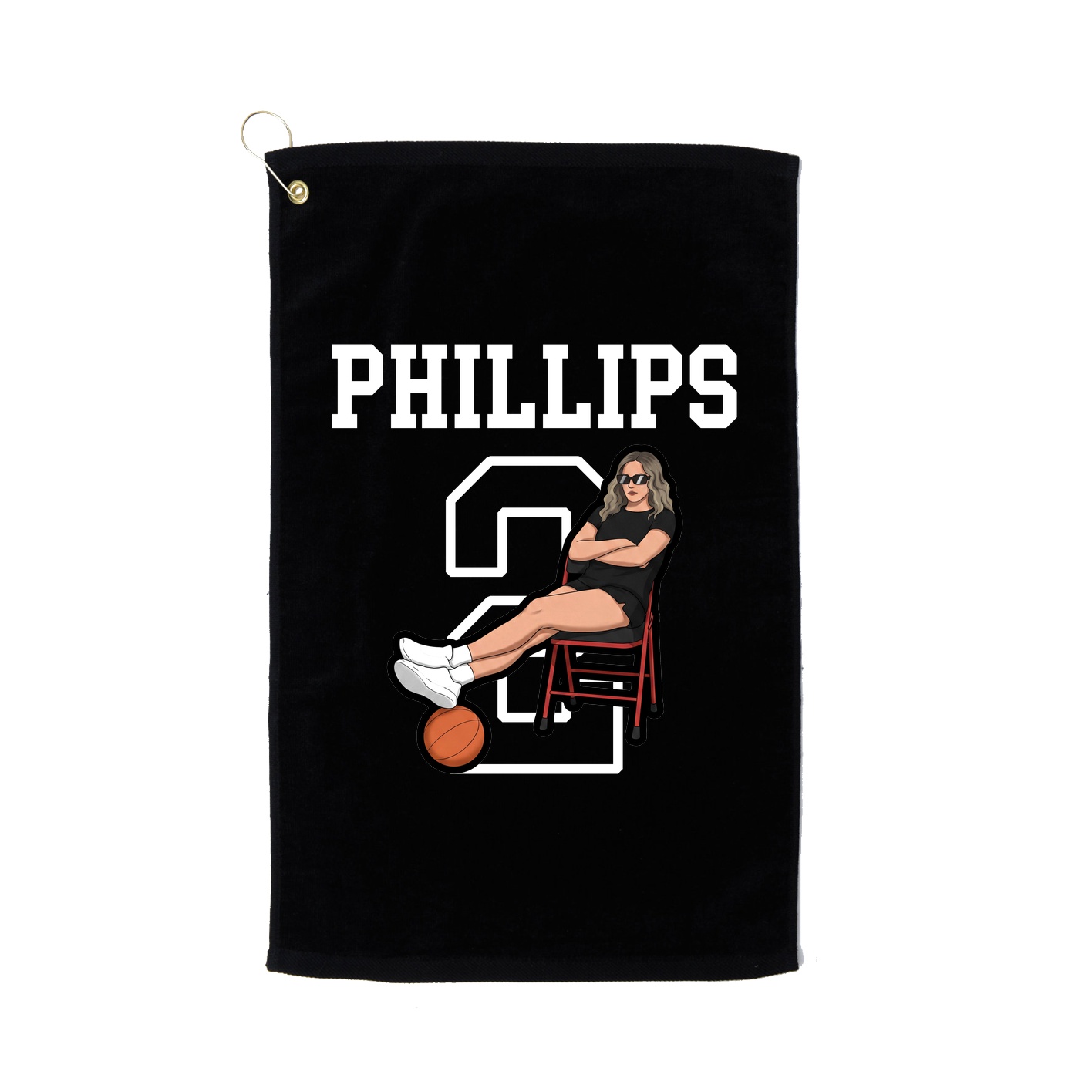 Golf Towel — Shirsey in Black