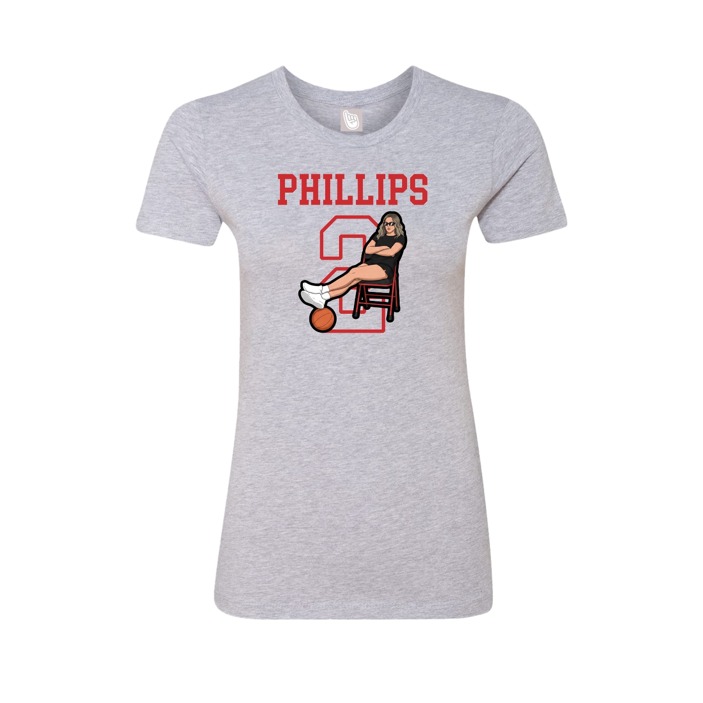 Womens Tee — Shirsey in Grey