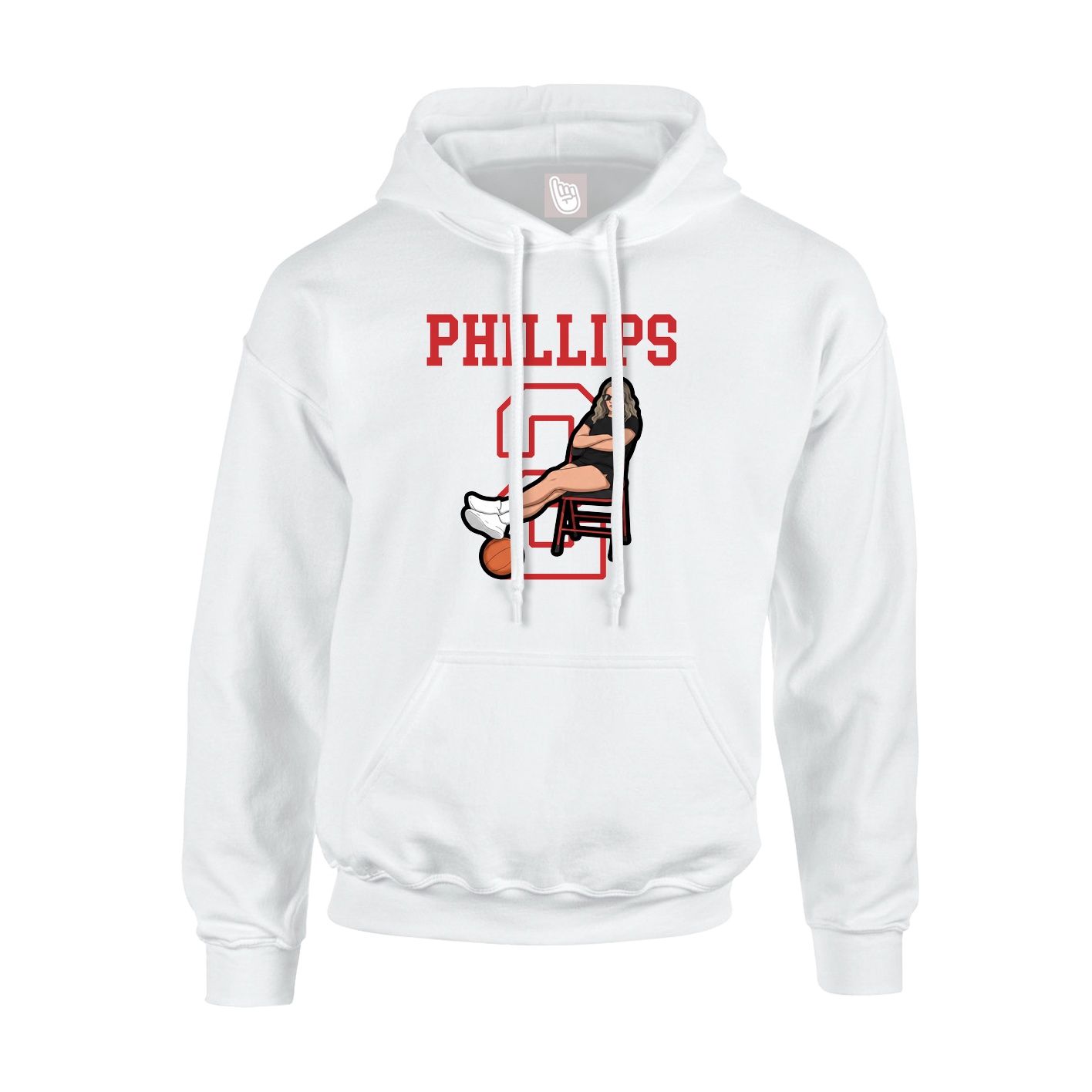 Hoodie — Shirsey in White
