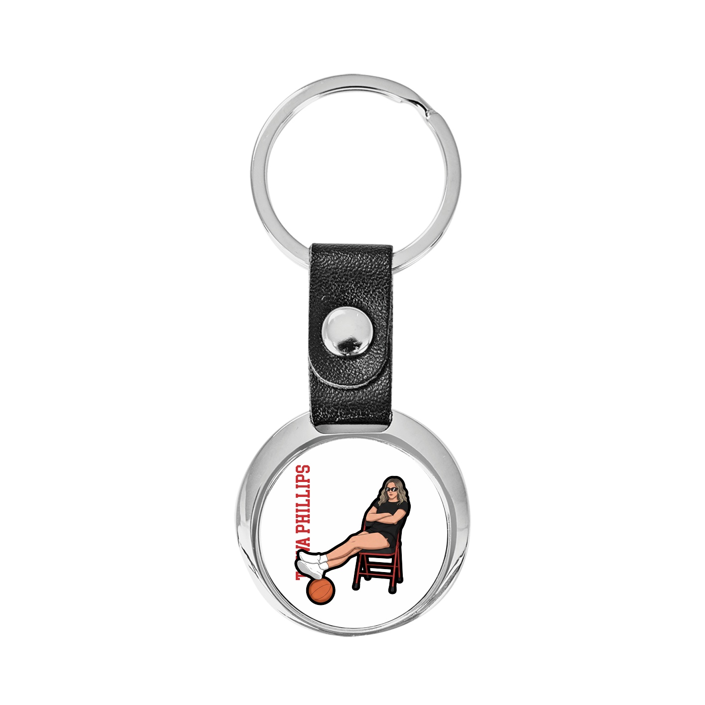 Key Chain — Name Vertical in Classic
