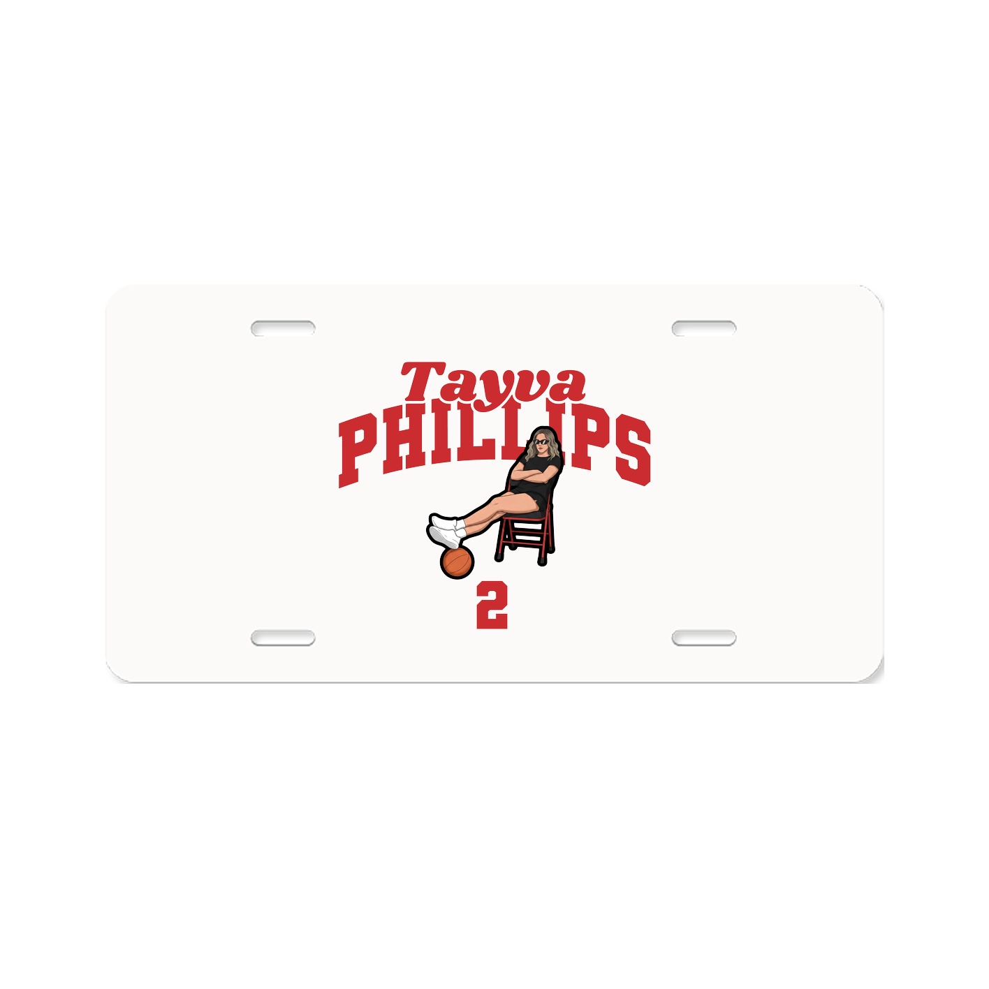 License Plate — Signature Arch in Classic