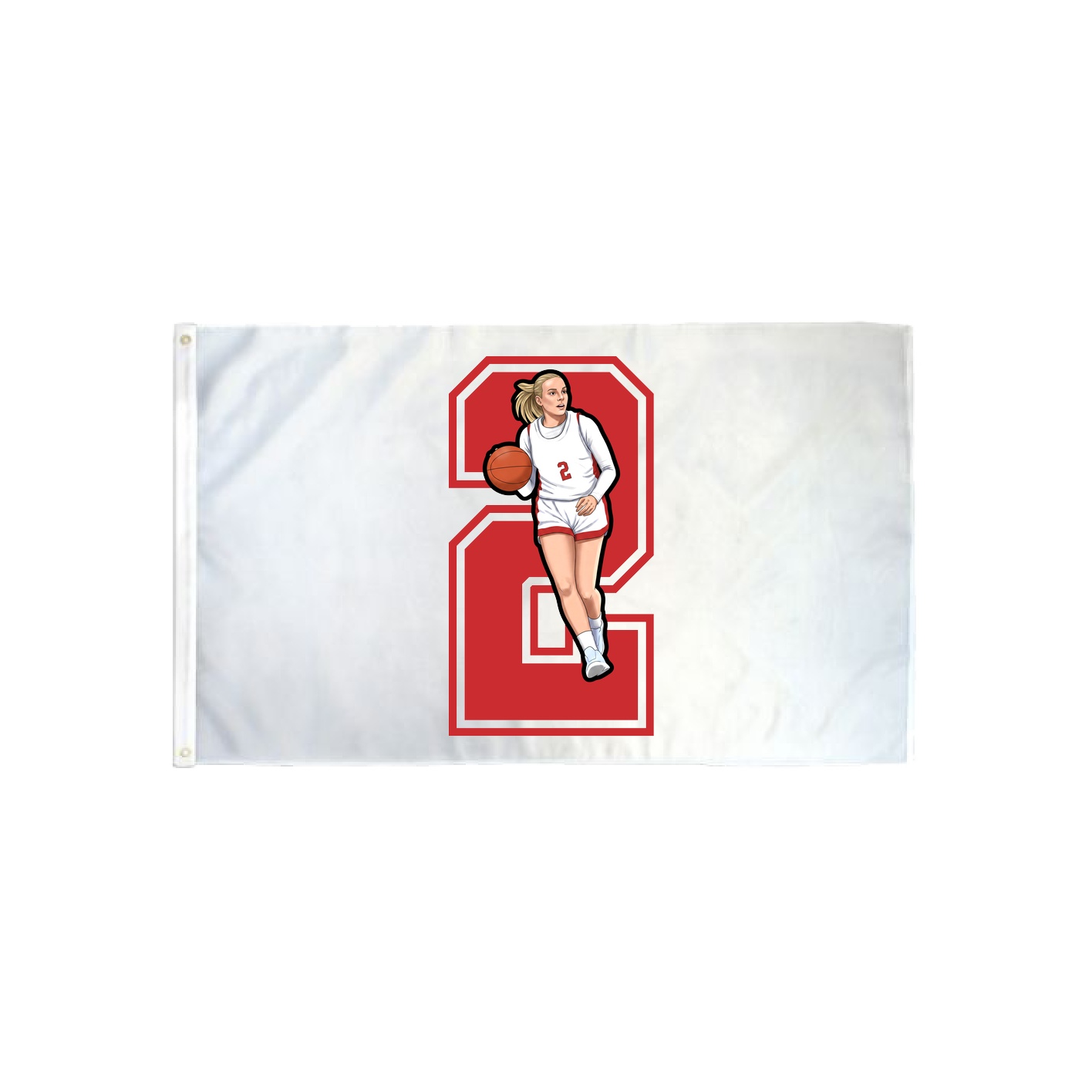 3x5 Flag — Number in Classic