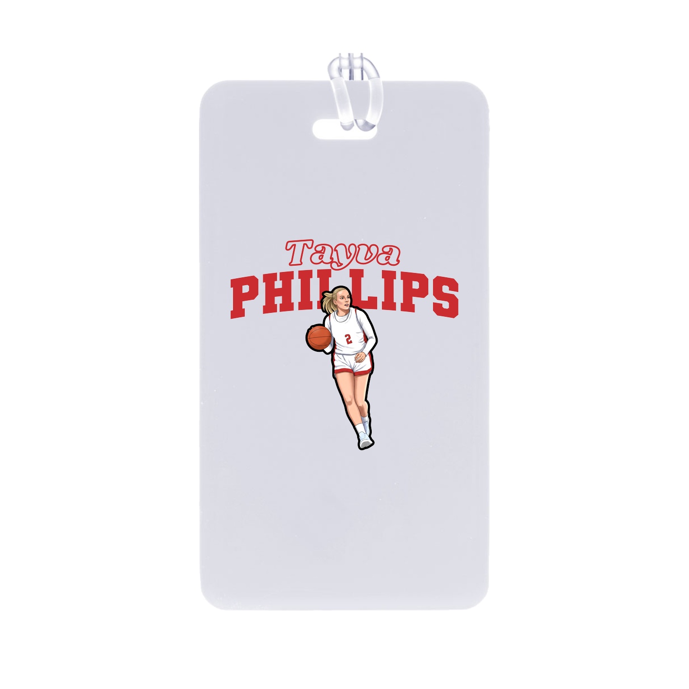 Bag Tag — Name Arch in Classic