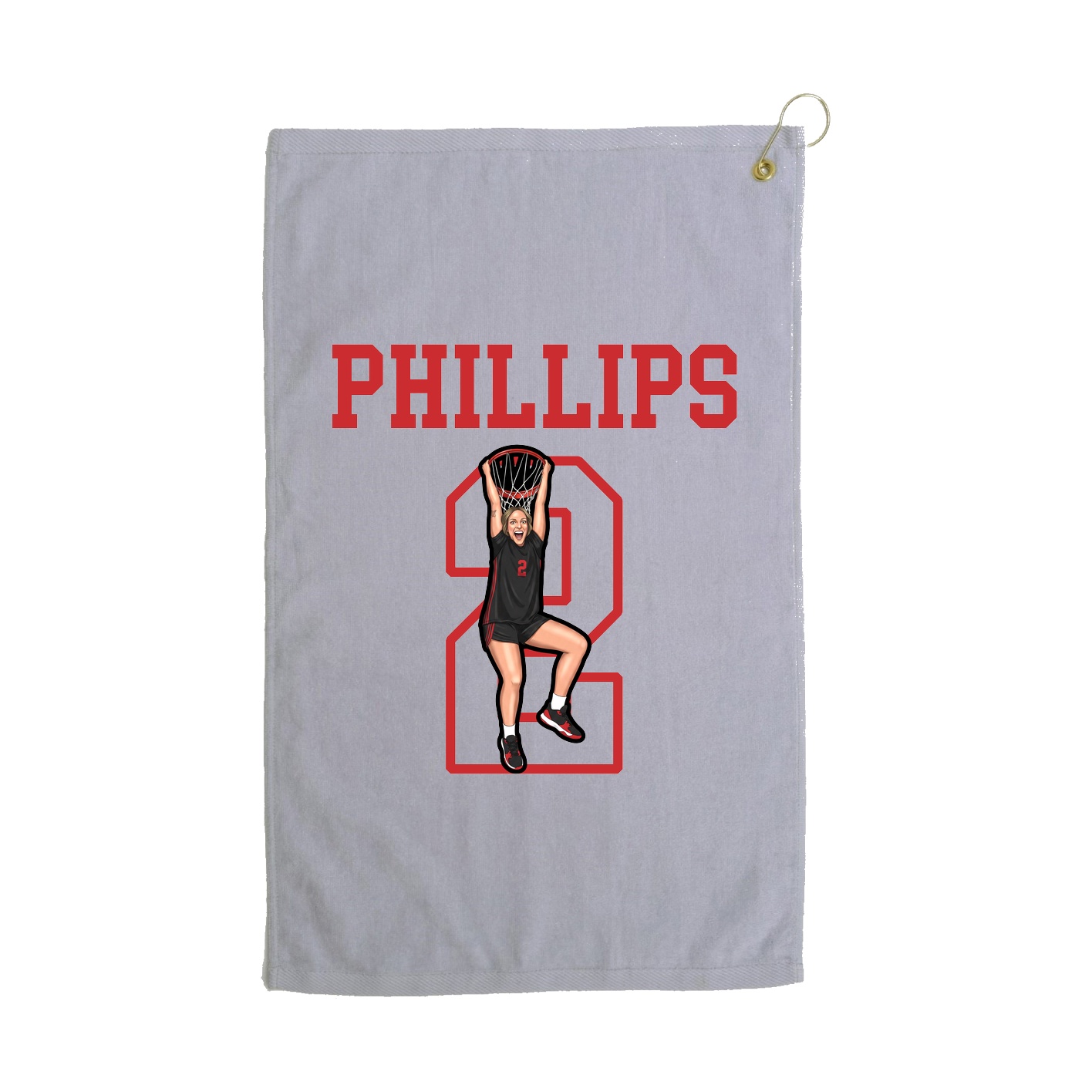 Golf Towel — Shirsey in Grey