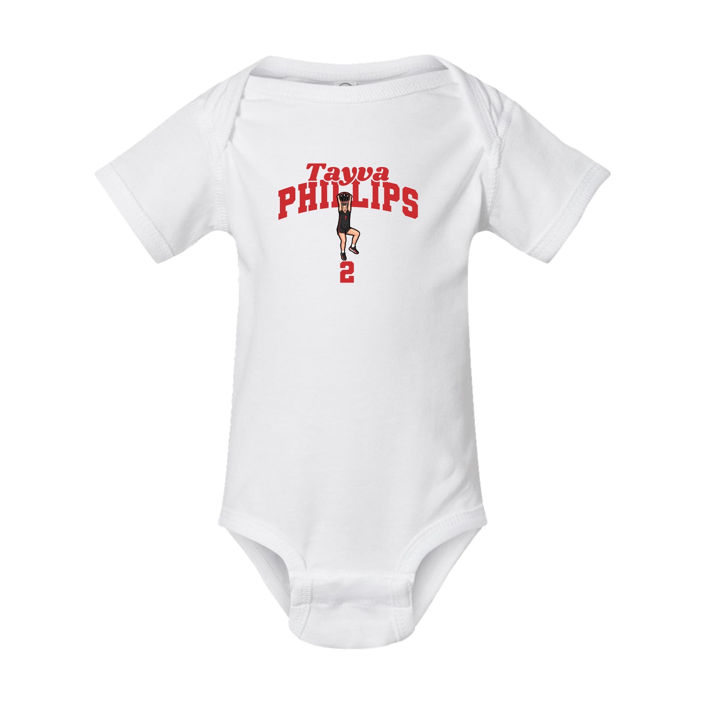 Baby Onesie — Signature Arch in White