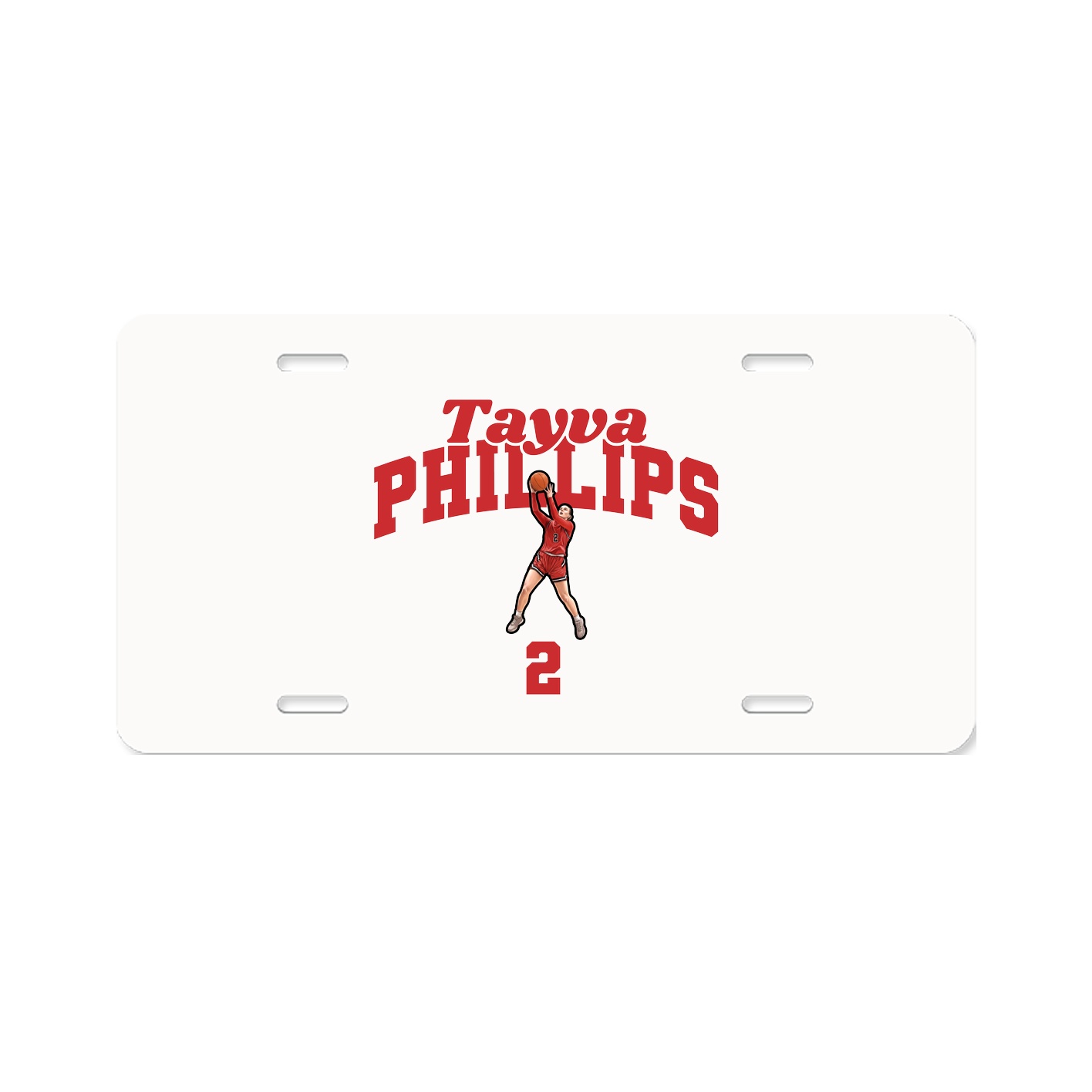 License Plate — Signature Arch in Classic