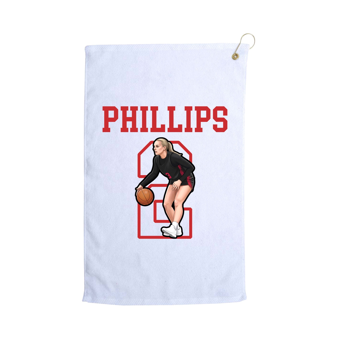 Golf Towel — Shirsey in White