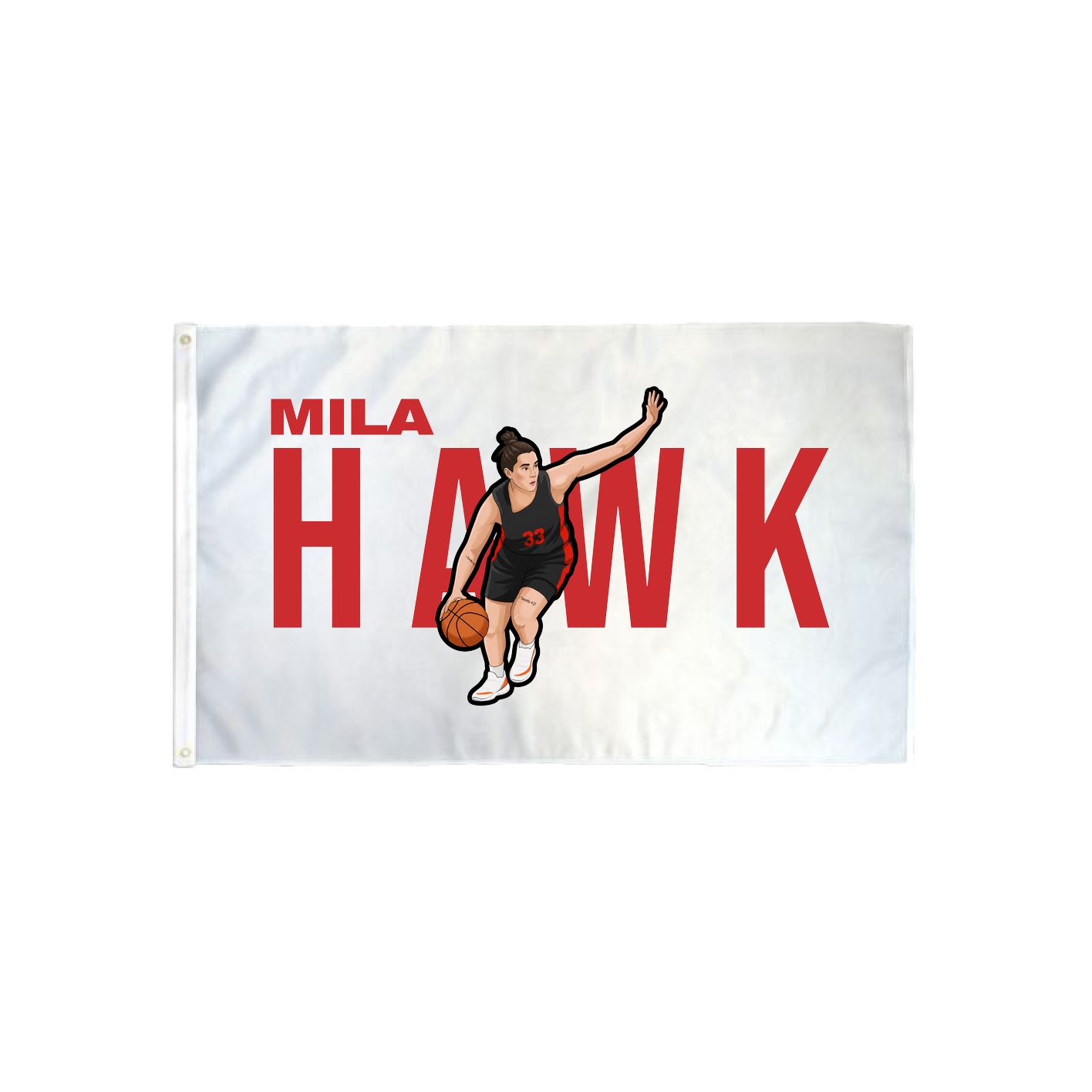 3x5 Flag — Player Name in Classic