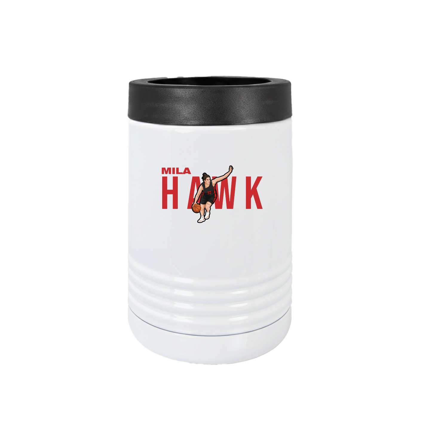 Beverage Holder — Player Name in White