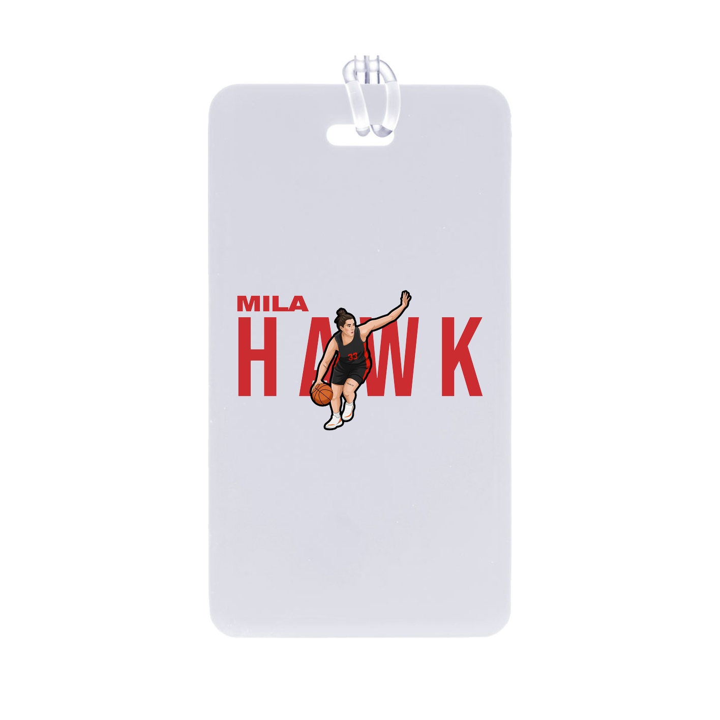 Bag Tag — Player Name in Classic