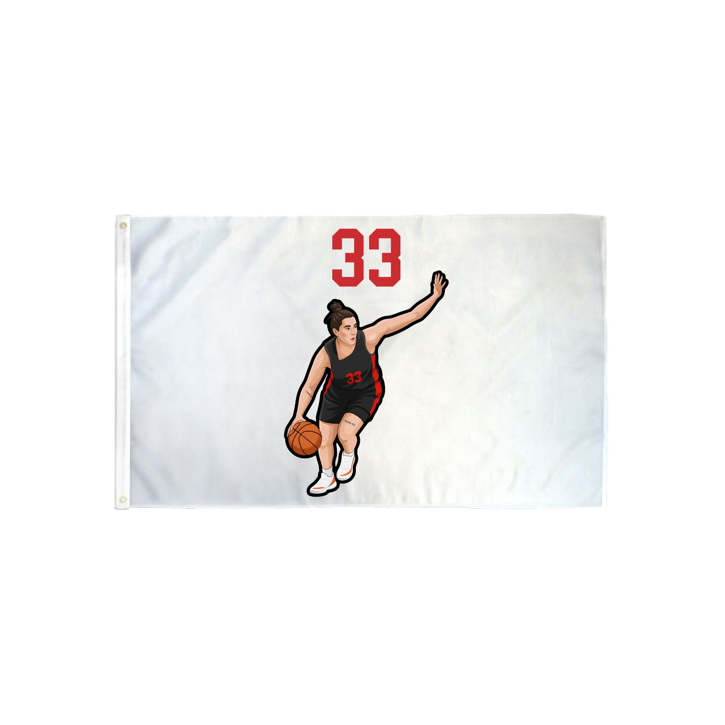 3x5 Flag — Number Top in Classic