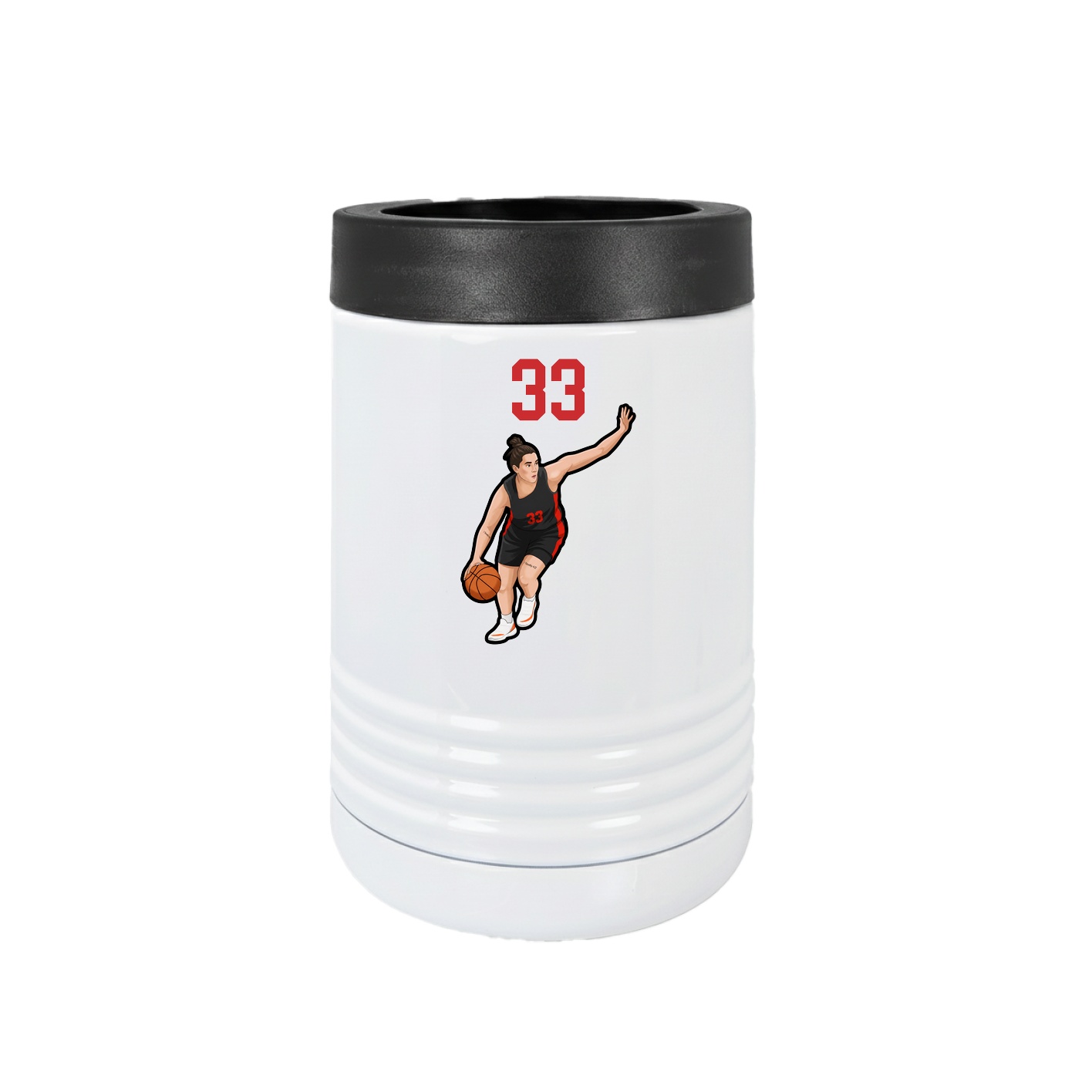 Beverage Holder — Number Top in White