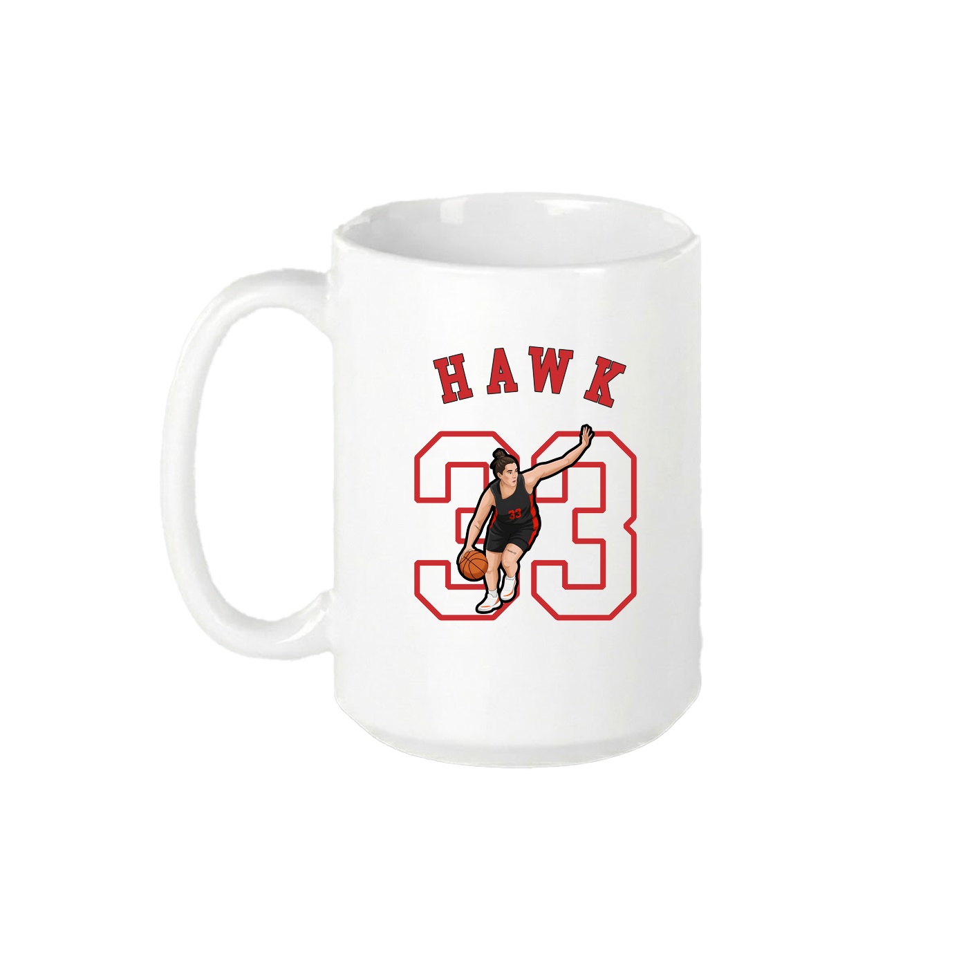 15oz Coffee Mug — Shirsey Arch in White
