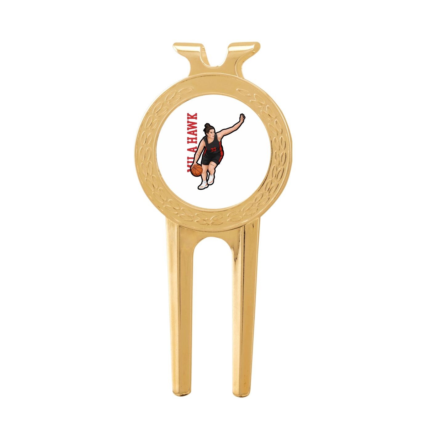 Divot Tool with Ball Marker — Name Vertical in Classic