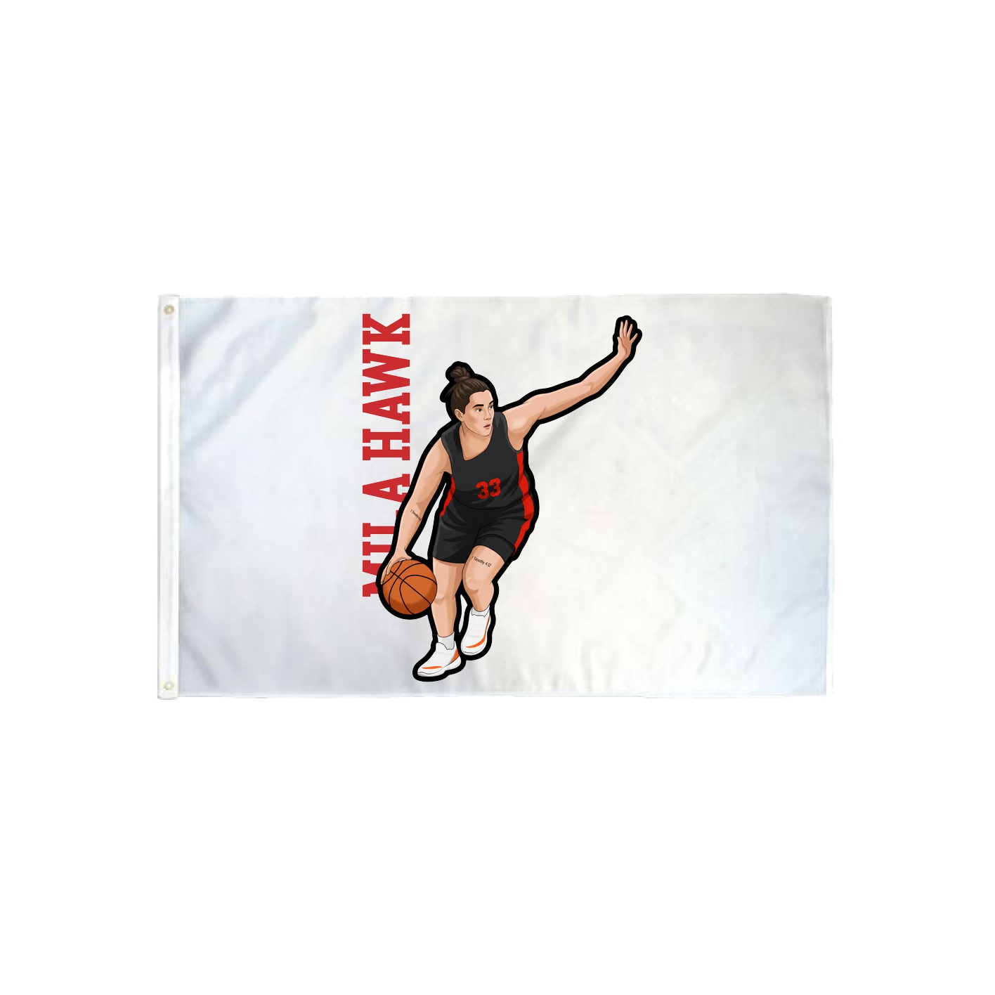 3x5 Flag — Name Vertical in Classic
