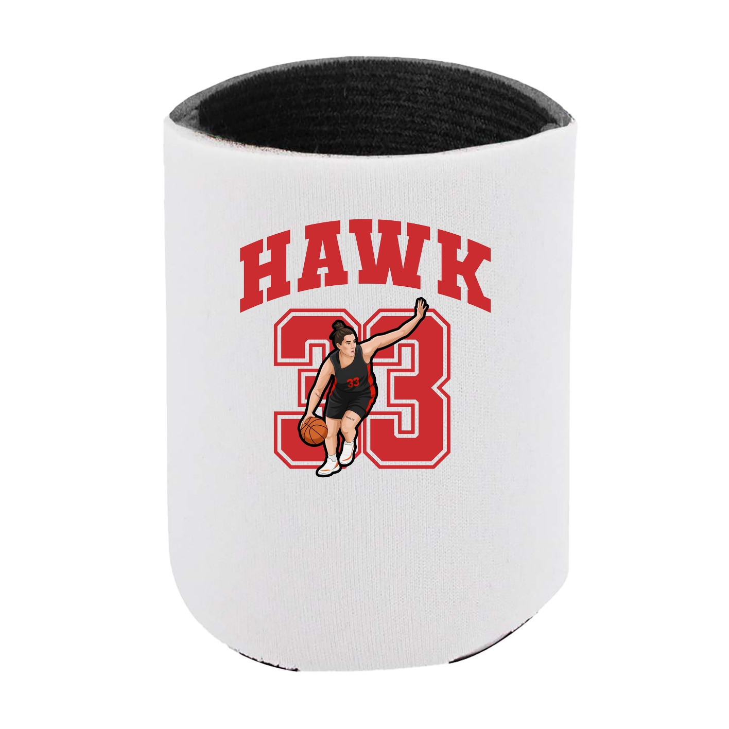 Can Holder — Number in White