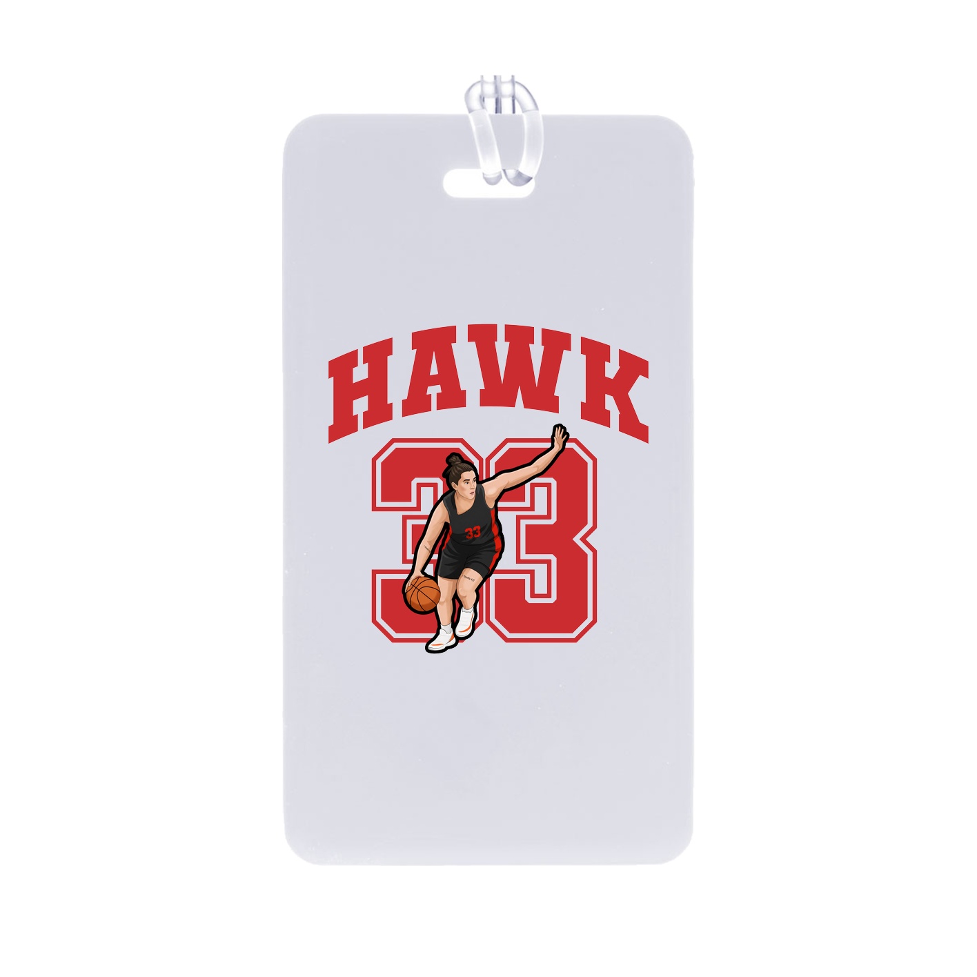 Bag Tag — Number in Classic