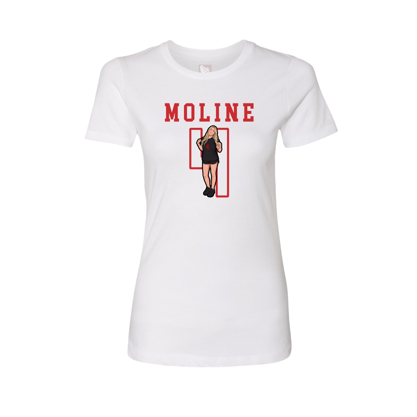 Fitted Women's Tee — Shirsey in White