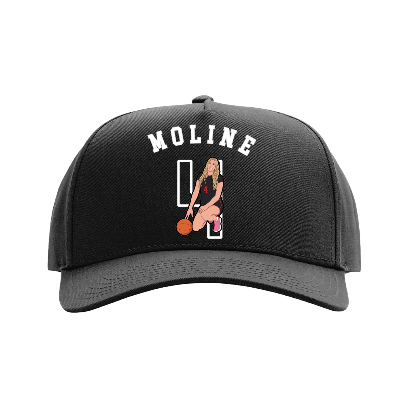 Full Fabric Five-Panel Champ Cap