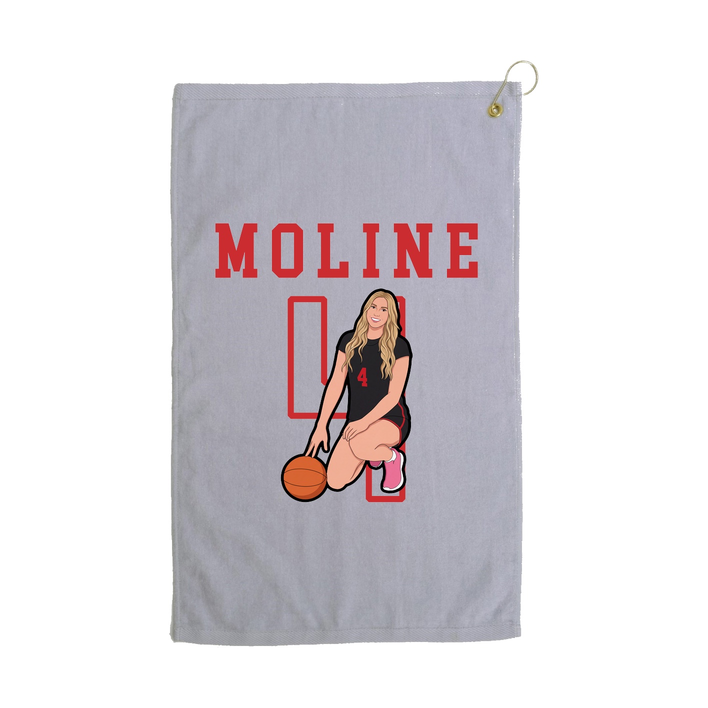 Golf Towel — Shirsey in Grey