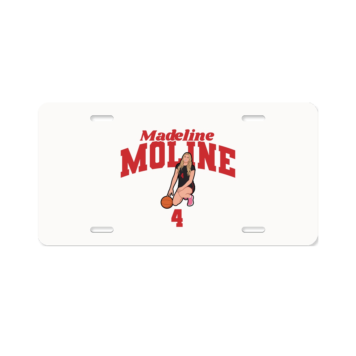 License Plate — Signature Arch in Classic