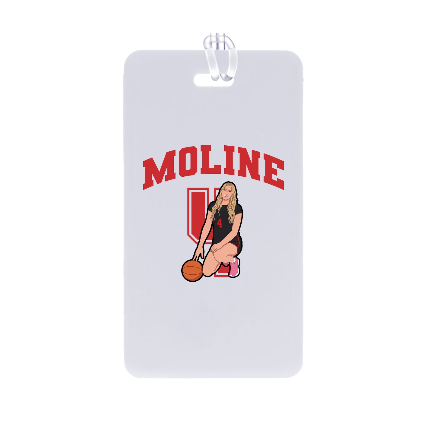 Bag Tag — Number in Classic