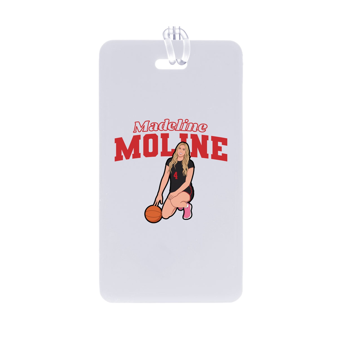 Bag Tag — Name Arch in Classic
