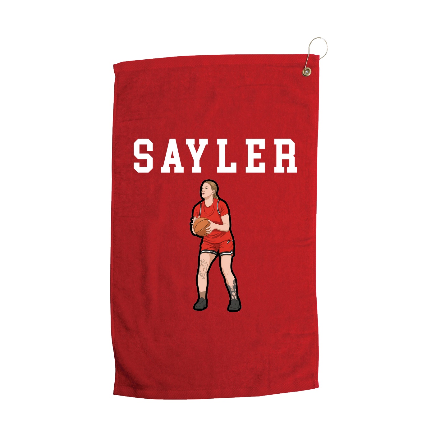 Golf Towel — Shirsey in Red